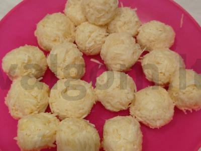 Sūrio rutuliukai užkandžiams Žingsnis 5