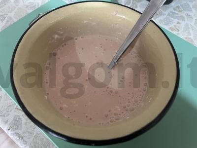 Makaronai-nestai su faršu ir mocarela Žingsnis 2