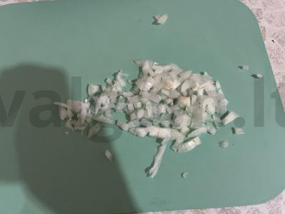 Makaronai-nestai su faršu ir mocarela Žingsnis 3