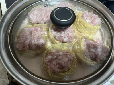 Makaronai-nestai su faršu ir mocarela Žingsnis 9