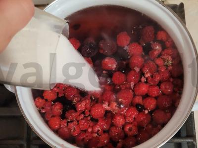 Vitaminų kompotas „Uogų sprogimas“ Žingsnis 4