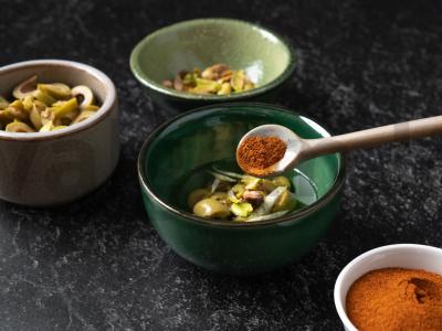 Krostinai su rikota ir kumpiu Žingsnis 1