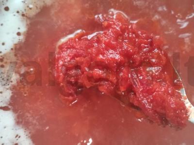 Skani barščiai ant kiaulienos sultinio su raugintais kopūstais Žingsnis 6