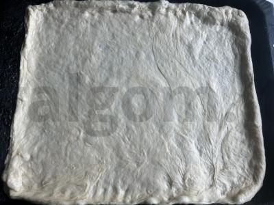 Pyragas su bulvių koše, šonine ir žaliuosius svogūnais Žingsnis 5