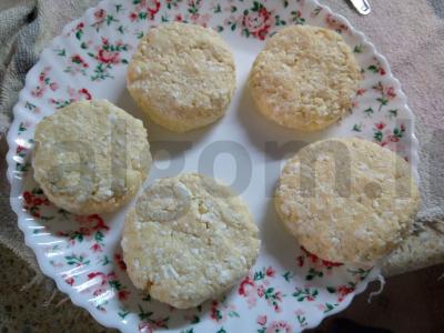 Varškėčiai su moliūgų tyrė ir kondensuotu pienu Žingsnis 4