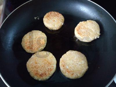 Varškėčiai su moliūgų tyrė ir kondensuotu pienu Žingsnis 5