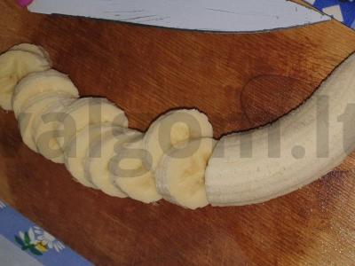 Bananų konfis Žingsnis 3