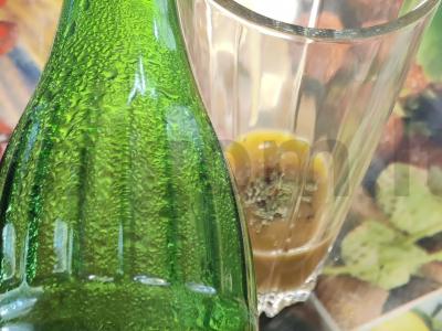 „Obuolys-pasifloros“ su šeivamedžiu ir agurku Žingsnis 7