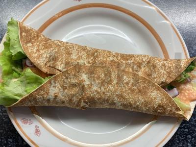 Rolas su nuggetais lavaše pagrindine nuotrauka