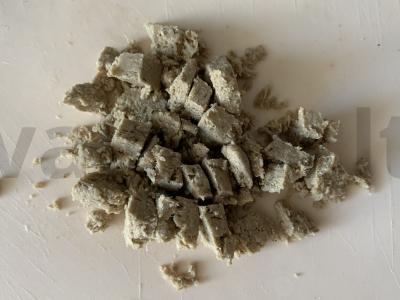 Pieninė manų košė su graikiniais riešutais ir chalva Žingsnis 4