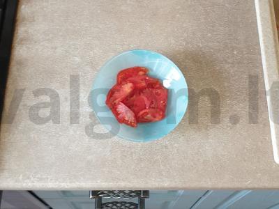 Namų pica su sūriu ir bekonu Žingsnis 3