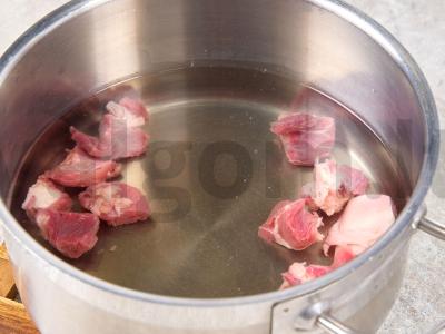 Avinžirnių sriuba Žingsnis 1