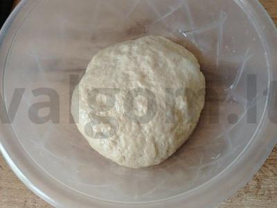 Kibinai su jauna kopūstu Žingsnis 3