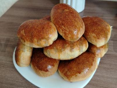 Kibinai su jauna kopūstu Žingsnis 13