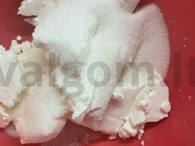 Obuolių ir varškės apkepas Žingsnis 1