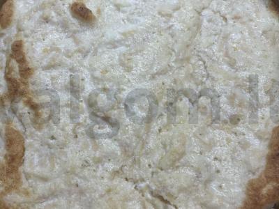 Obuolių ir varškės apkepas Žingsnis 8