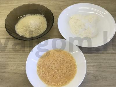 Vištienos šnicelis Žingsnis 2