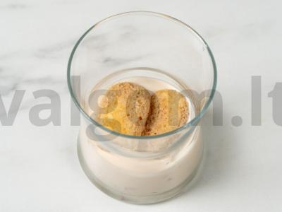 Tiramisu stiklinėje Žingsnis 5