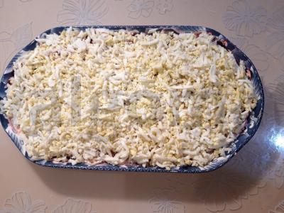 Sluoksniuotas salotas „Silkė po šubą“ Žingsnis 8