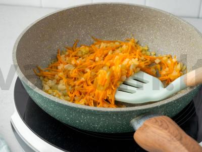 Makaronų apkepas su faršu orkaitėje Žingsnis 3