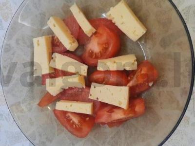 Salotas su vištienos krūtinėle ir sezamu Žingsnis 3