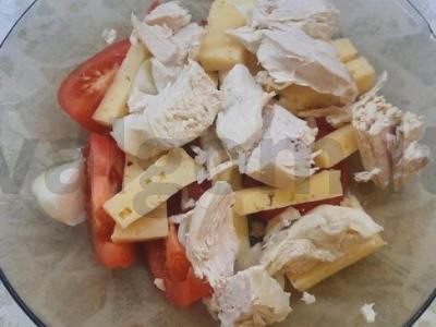 Salotas su vištienos krūtinėle ir sezamu Žingsnis 6