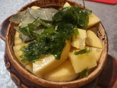 Bulvės su kalakutiena puode Žingsnis 6