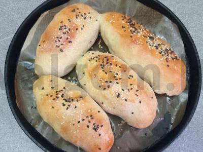 Kibinai su bulvėmis ir jautienos dešrelėmis Žingsnis 9