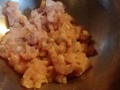 Vištienos blynai pietums Žingsnis 1