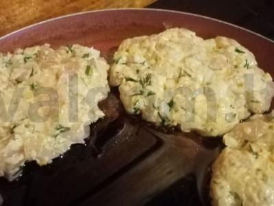 Vištienos blynai pietums Žingsnis 5