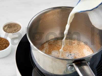 Makaronai su sūriu Žingsnis 4