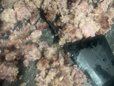 Daržovių mišinio risotto su faršu ir varškės sūriu Žingsnis 1