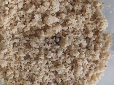 Morkų tortas su graikiniais riešutais ir varškės sūriu Žingsnis 2