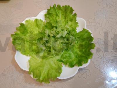 Salotos su burokėliais ir varškės sūriu Žingsnis 3