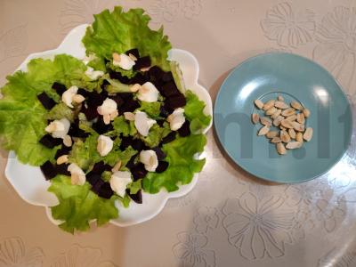 Salotos su burokėliais ir varškės sūriu Žingsnis 6