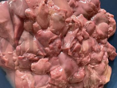 Vištienos kepenėlės grietinėje Žingsnis 1