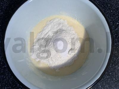 Blynai su grietine Žingsnis 2