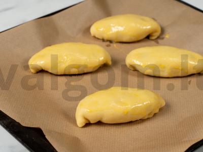 Universalus be mielių tešla pyragams Žingsnis 9