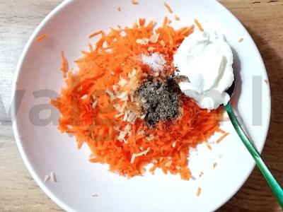 Sumuštiniai su morkų mišiniu Žingsnis 4