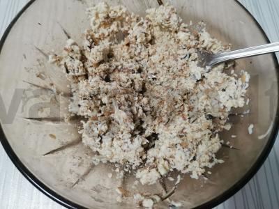 Šprotų užkandis „Kalėdų rutuliukai“ Žingsnis 4