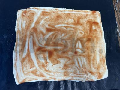 Sluoksniuotos tešlos pica- asorti Žingsnis 3