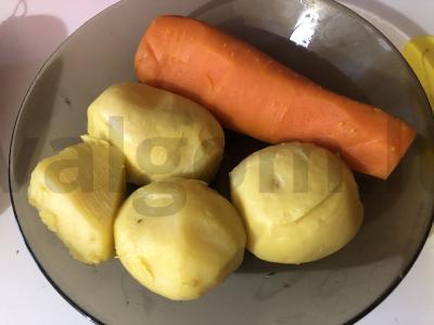 Vinigretas pagal klasikinį receptą Žingsnis 1