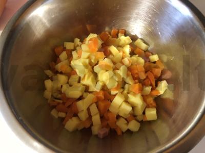 Vinigretas pagal klasikinį receptą Žingsnis 3