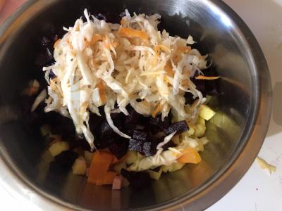 Vinigretas pagal klasikinį receptą Žingsnis 5