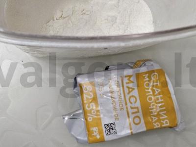 Migdolų trupiniai Žingsnis 2