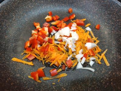 Pomidorų sriuba su grikių kruopomis ir šonkauliais Žingsnis 4