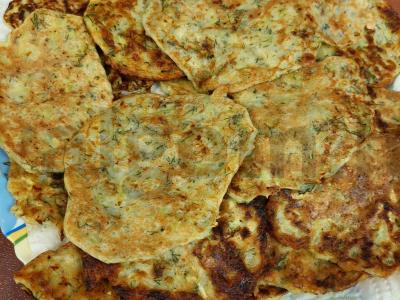 Cukinijų blynai su prieskoniais Žingsnis 5