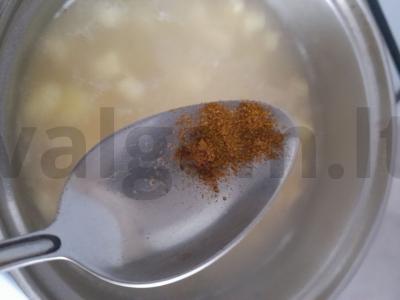 Vištienos sparnelių sriuba su makaronais Žingsnis 8