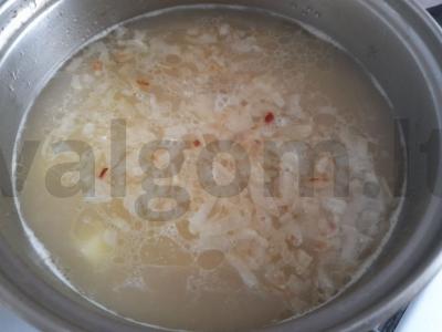 Vištienos sparnelių sriuba su makaronais Žingsnis 9