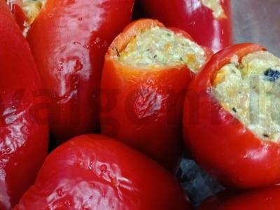 Įdarytos paprikos su prieskoniais Žingsnis 14